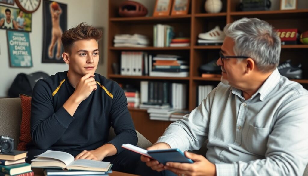 From Friday Nights to the Draft: The Journey of a Top College Prospect - иллюстрация