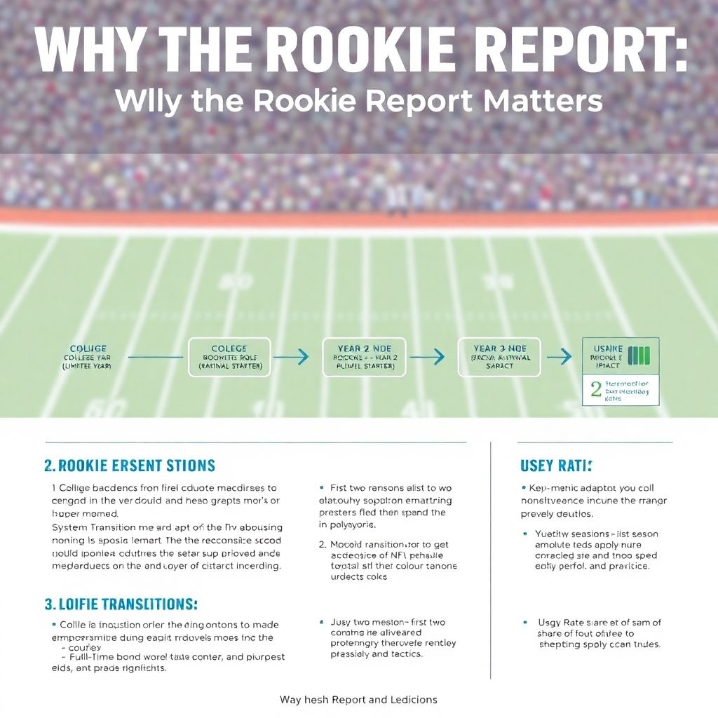 Rookie report: tracking the transition from college standout to Nfl starter