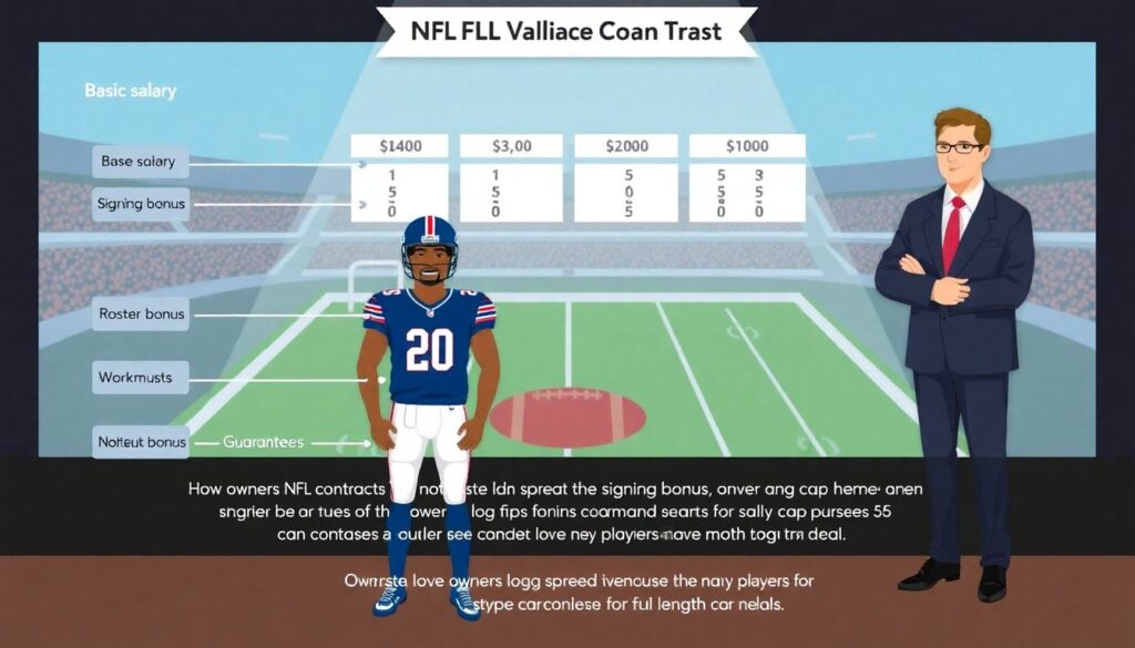 Off the Field Business: How NFL Contracts, Endorsements, and Salary Caps Work - иллюстрация