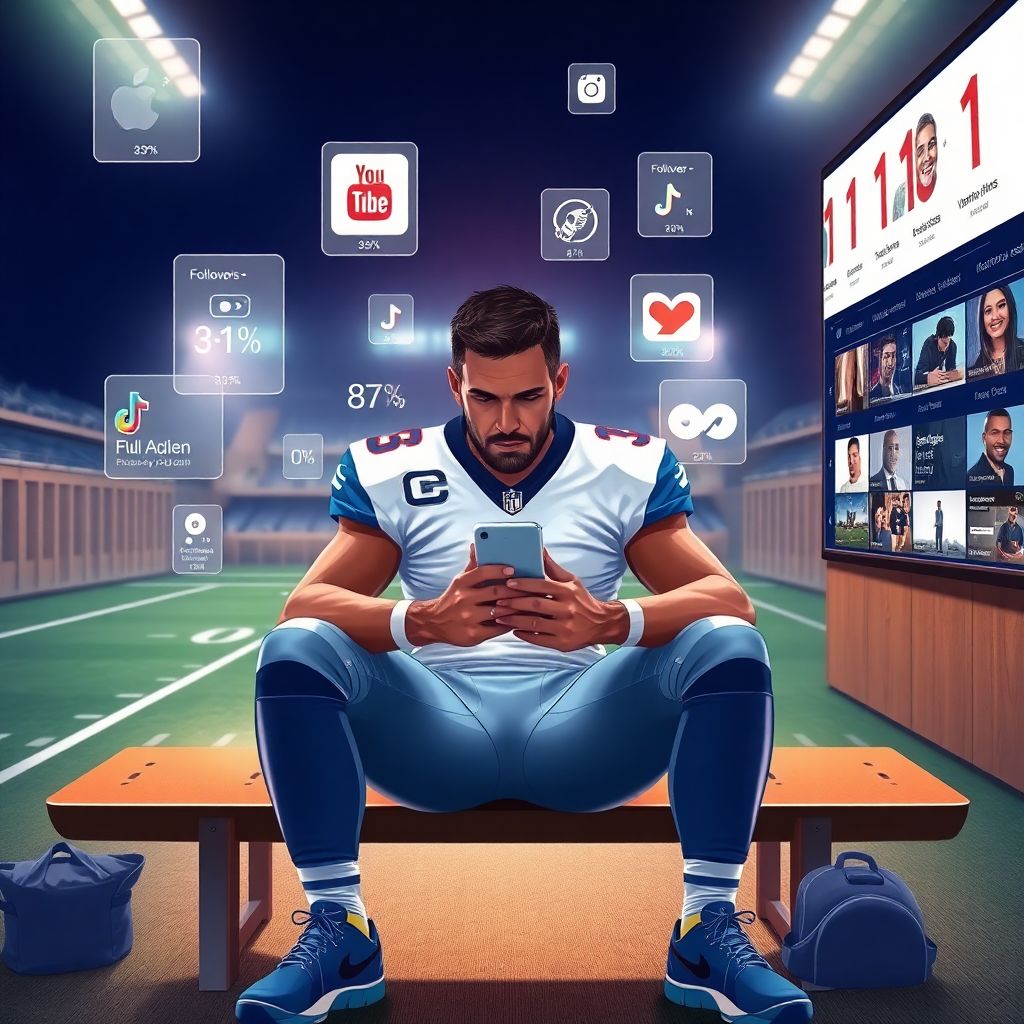 Off the field: the business of being an Nfl player in the social media era