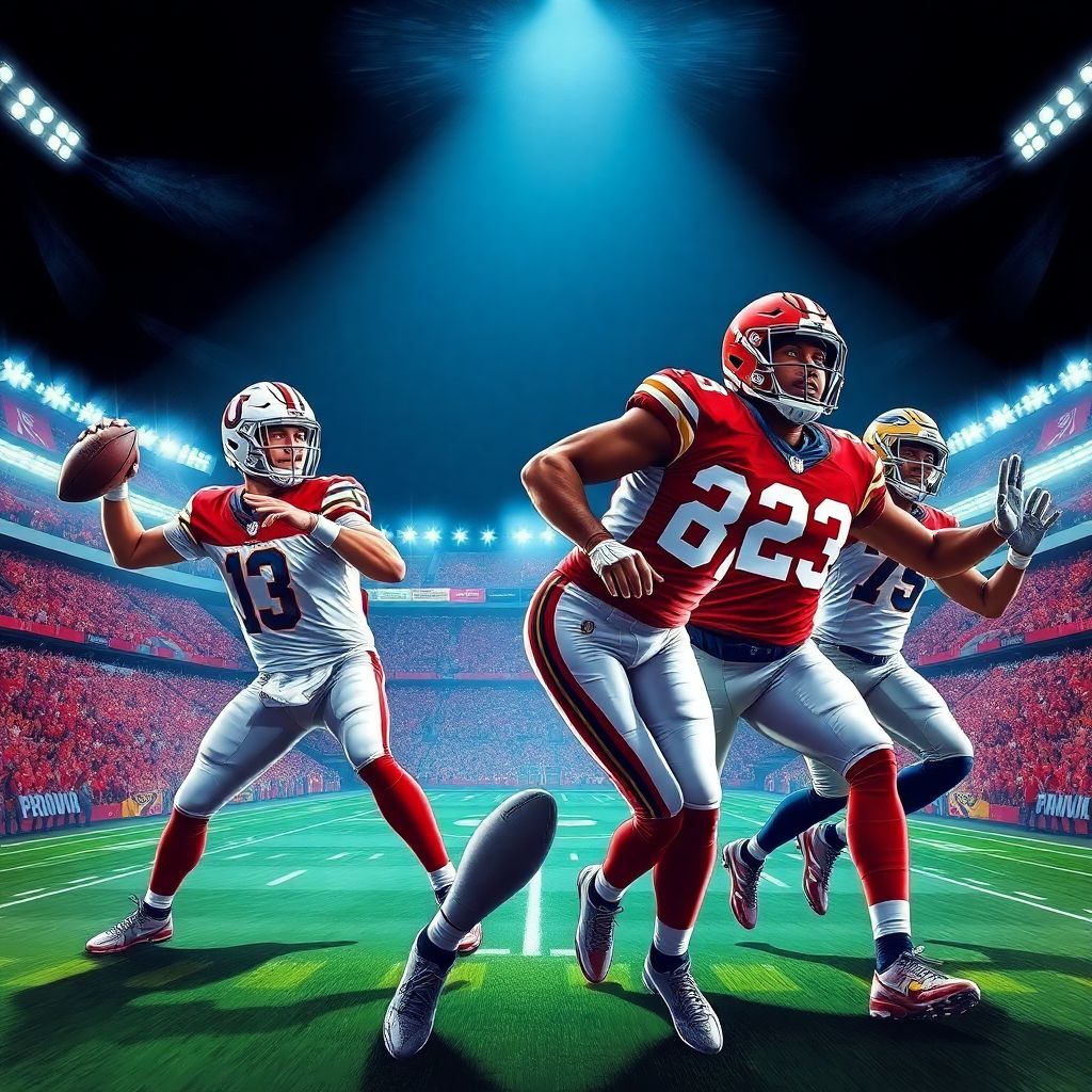 Rookie sensations in the Nfl: player spotlight on future football icons