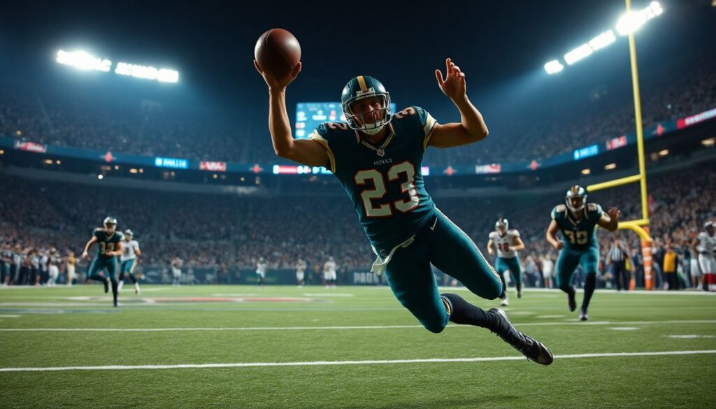 Game-Changing Moments: The Most Impactful Plays of the Last NFL Season - иллюстрация