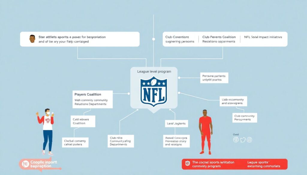 Off the Field: How NFL Players Are Using Their Platforms for Social Change - иллюстрация