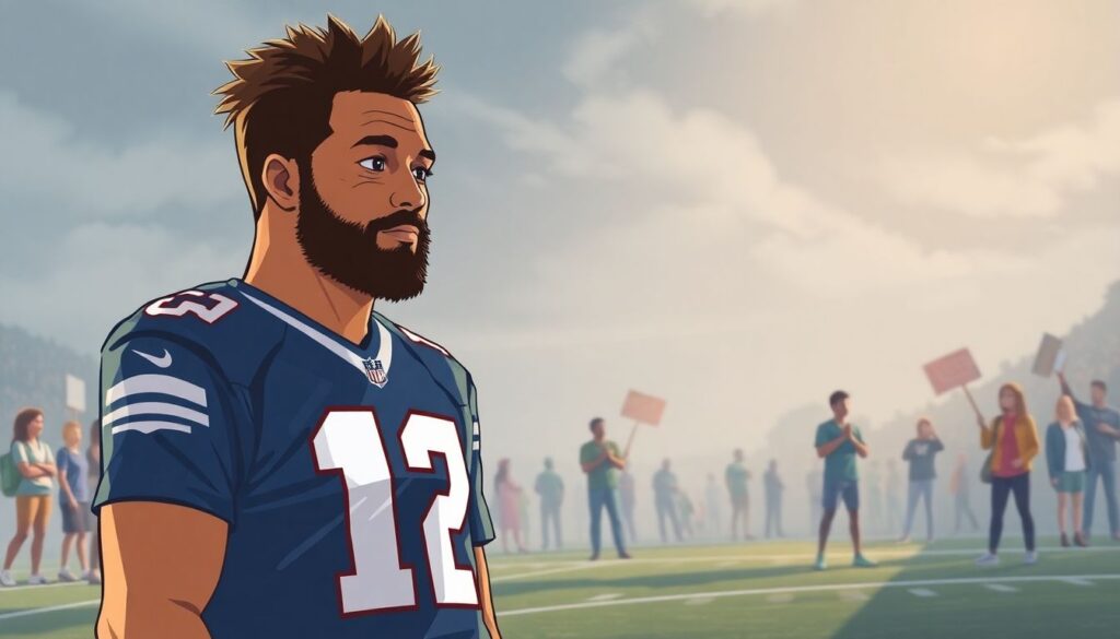 Off the Field: How NFL Players Are Using Their Platforms for Social Change - иллюстрация