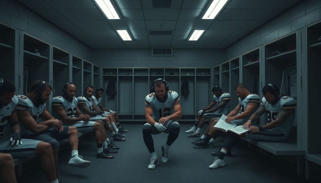 A Day in the Life of a College Football Walk-On Player - иллюстрация