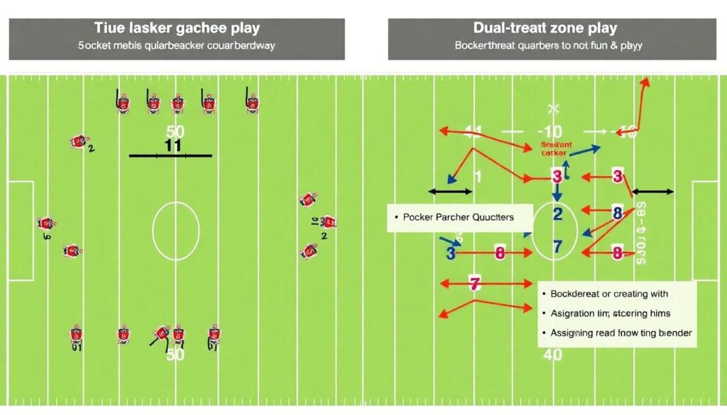 The Evolution of the Dual-Threat Quarterback in College and Pro Football - иллюстрация