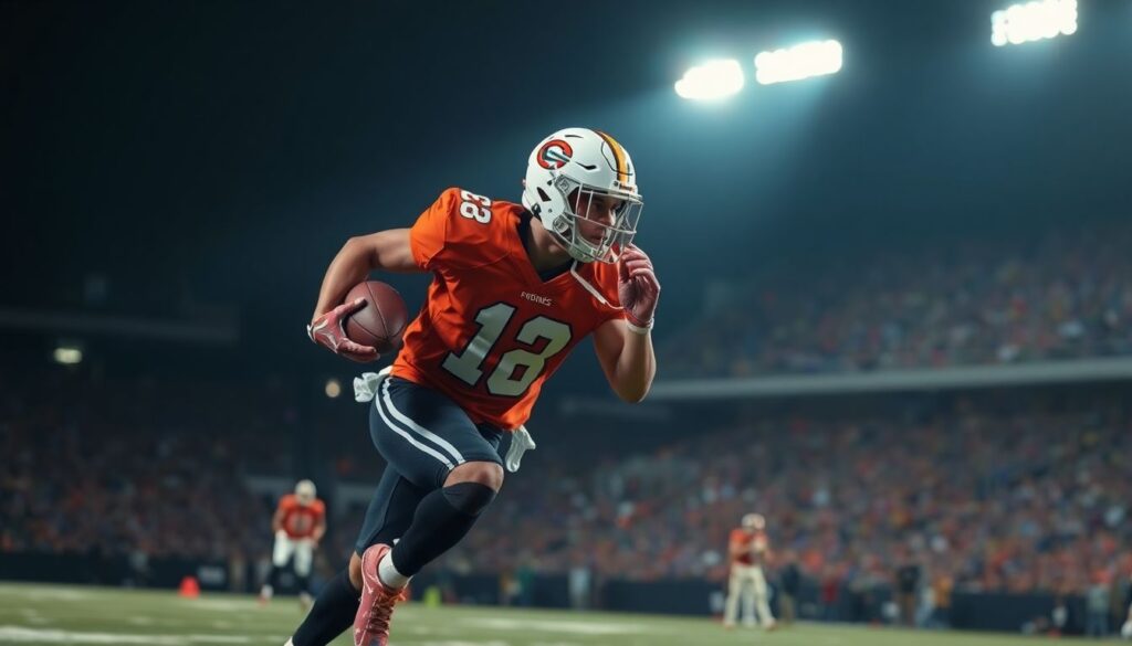 From Walk-On to Star: Inspiring College Football Player Journeys - иллюстрация