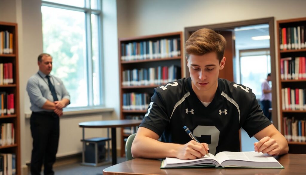 From Walk-On to Star: Inspiring College Football Player Journeys - иллюстрация