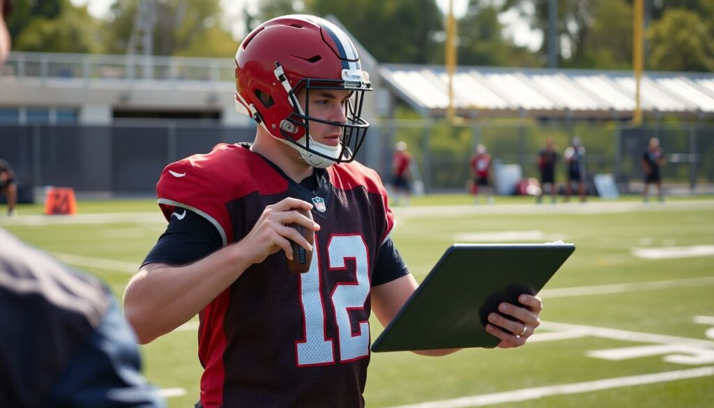 How Rookie Quarterbacks Adjust to the Speed of the NFL - иллюстрация