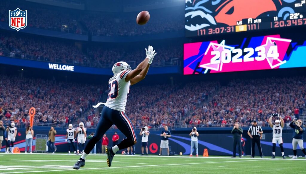 NFL Highlights Breakdown: The Most Iconic Plays of the Last Decade - иллюстрация