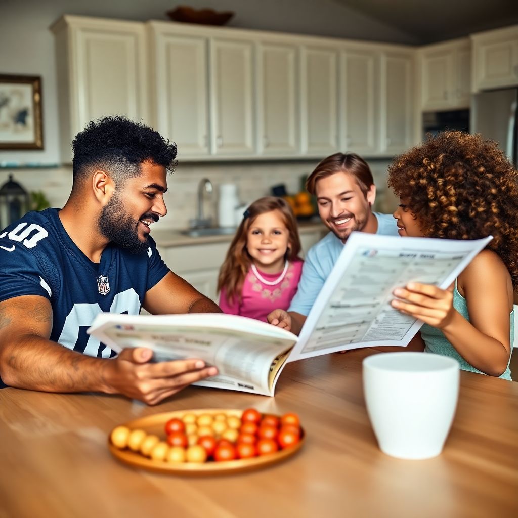 Off the field stories: balancing family life with the demands of an Nfl career