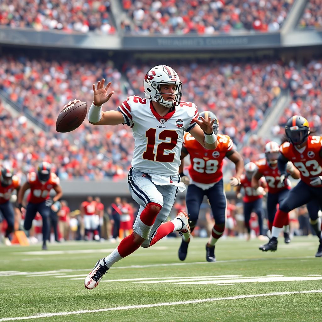 Dual-threat quarterback evolution from college dominance to Nfl stardom