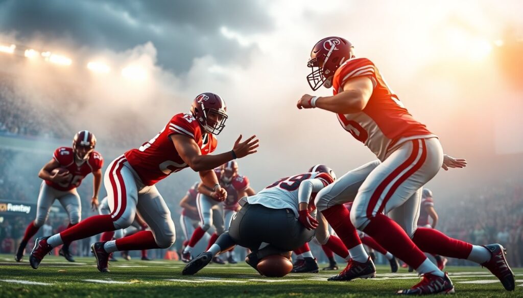 NFL Highlights Rewind: The Most Iconic Comeback Drives of the Last Decade - иллюстрация