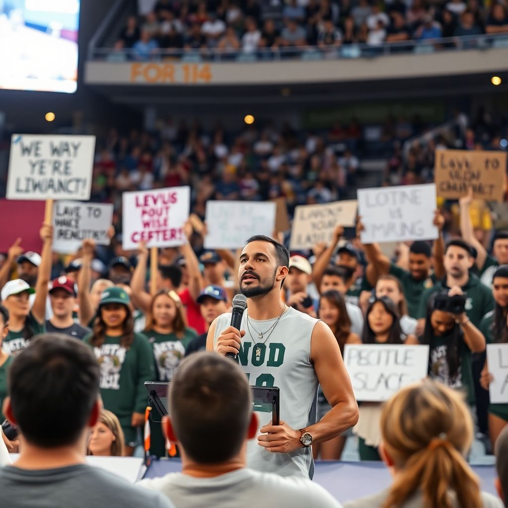 Off the field: how players use their platform for social change and impact