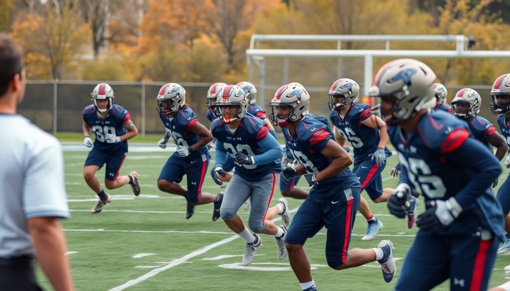 Inside the Weekly Grind: A Day in the Life of an NFL Practice Squad Player - иллюстрация