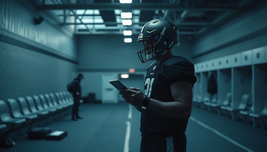 Inside the Weekly Grind: A Day in the Life of an NFL Practice Squad Player - иллюстрация