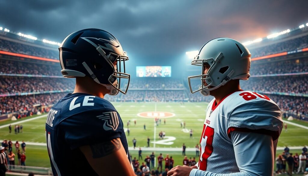 How College Football Rivalries Shape the Future Stars of the NFL - иллюстрация