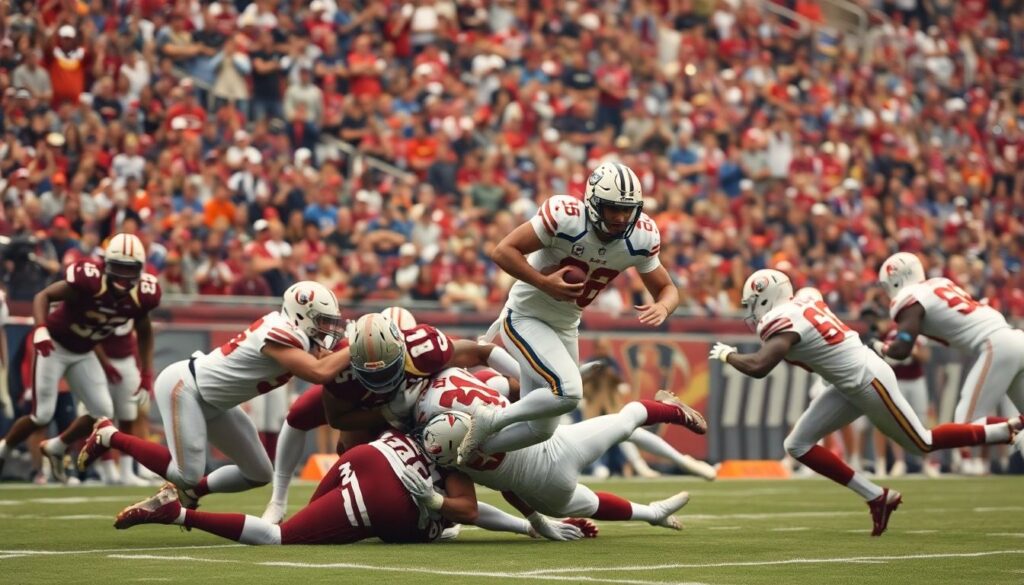 The Most Electrifying NFL Highlight Reels of the Last Decade - иллюстрация