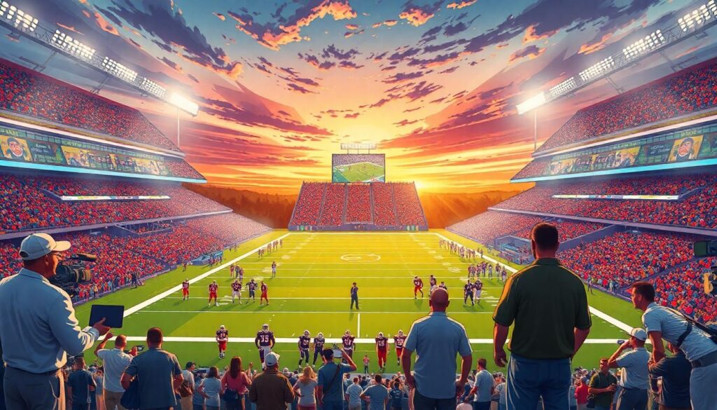 How College Football Rivalries Shape the Future Stars of the NFL - иллюстрация