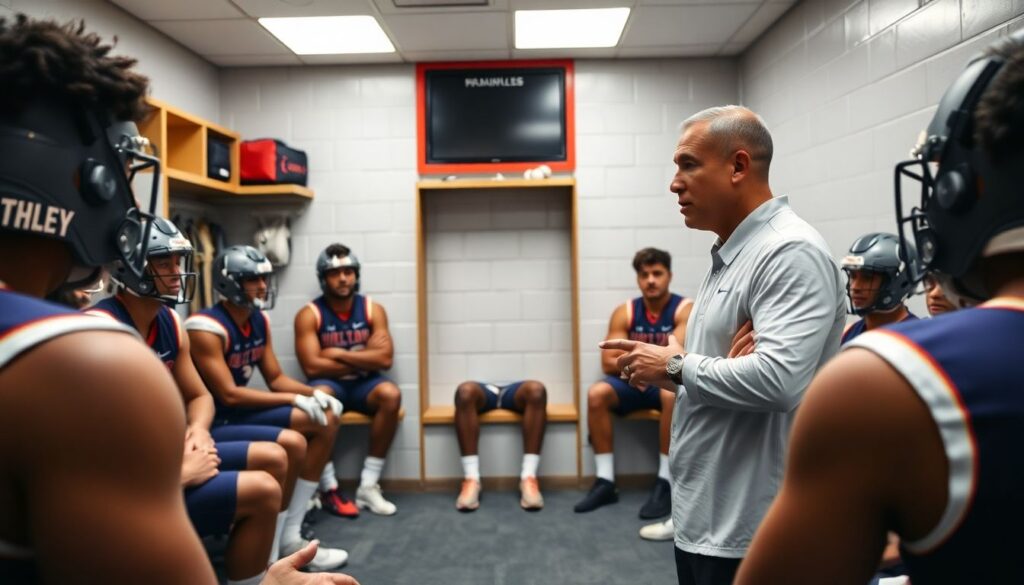 Inside the Locker Room: Mental Preparation Before a Big Game - иллюстрация