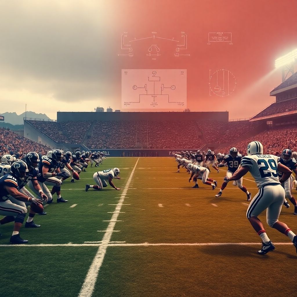 Evolution of offensive schemes from ground-and-pound to high-octane air attacks