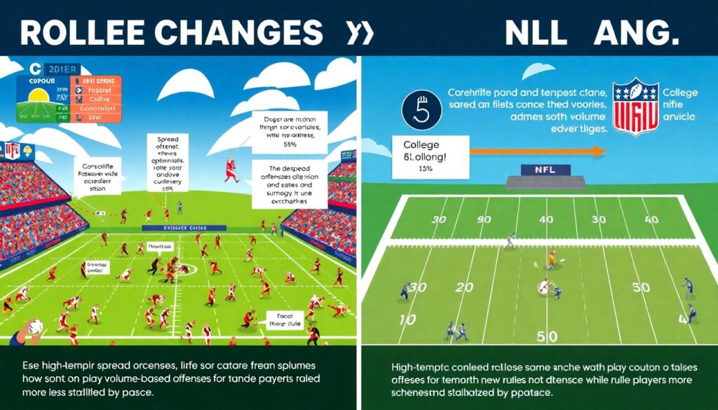 How Rule Changes Are Transforming Both College Football and the NFL - иллюстрация