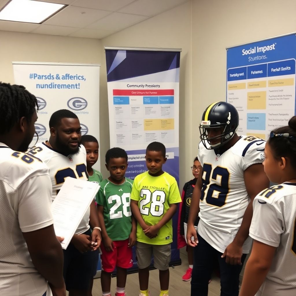 Nfl players off the field: using their platforms for social impact and change