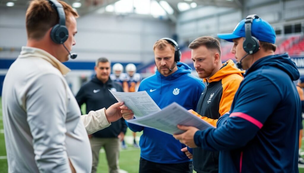 Sideline Stories: The Role of Coordinators, Position Coaches, and Analysts - иллюстрация