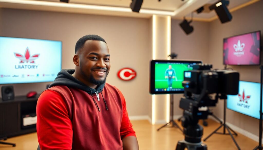 How Social Media and Branding Are Changing the Lives of College and NFL Stars - иллюстрация