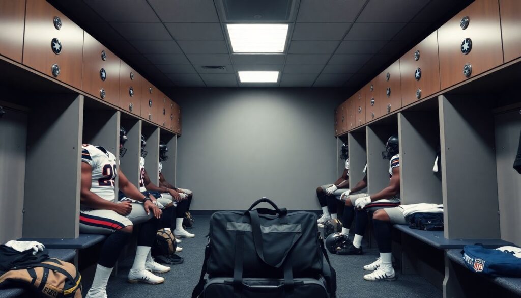 Behind the Scenes: A Day in the Life of an NFL Practice Squad Player - иллюстрация