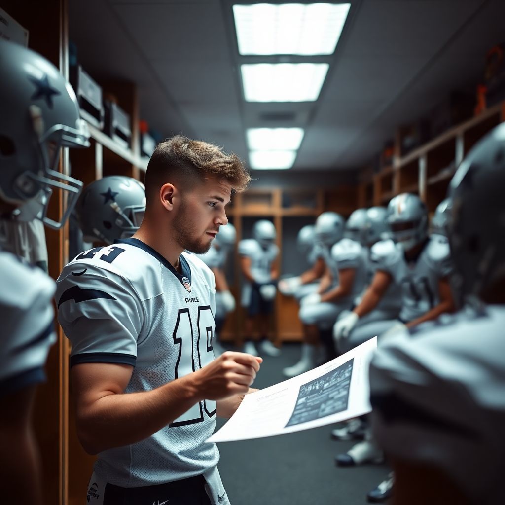 Behind the scenes of an Nfl practice squad player’s life and daily challenges