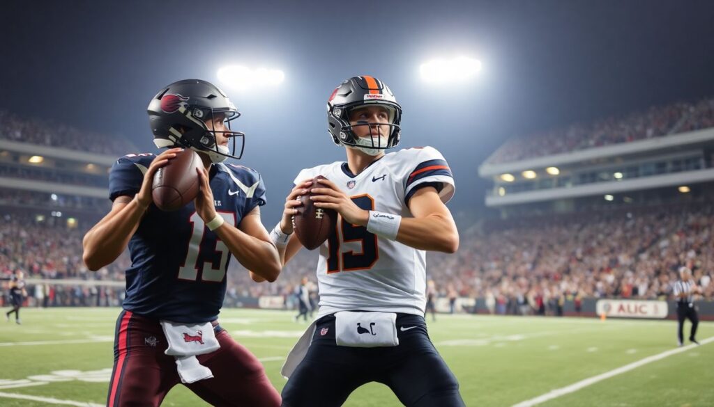 The Rise of Dual-Threat Quarterbacks in College and the NFL - иллюстрация