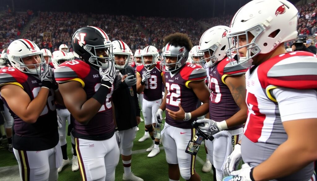 From Friday Nights to the Big Stage: The Journey of a College Football Star - иллюстрация