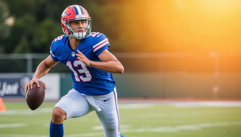 Legend in the Making: A Deep Dive into a Rising NFL Superstar's Career - иллюстрация