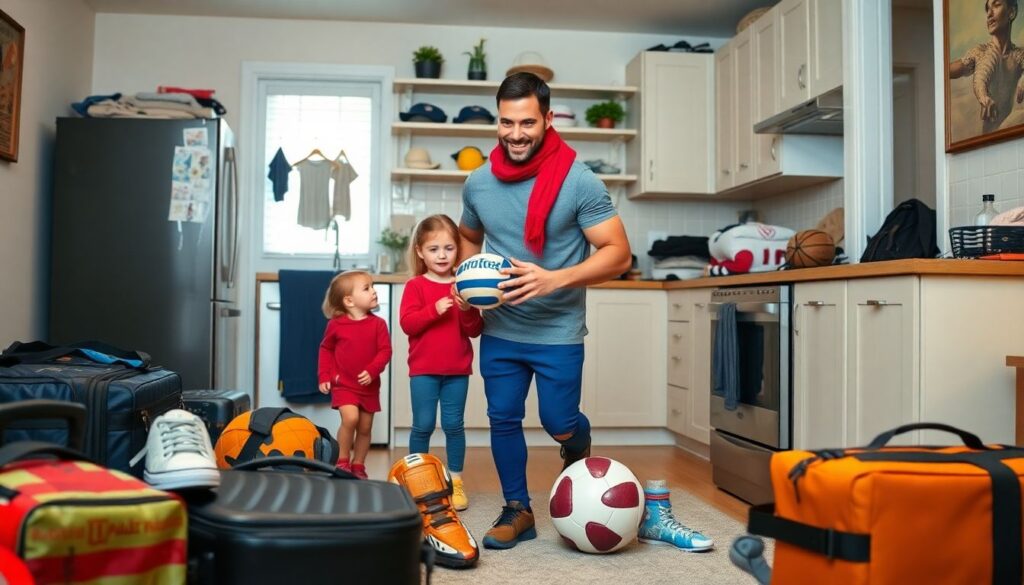 Off the Field Stories: How Players Balance Family Life and Football - иллюстрация