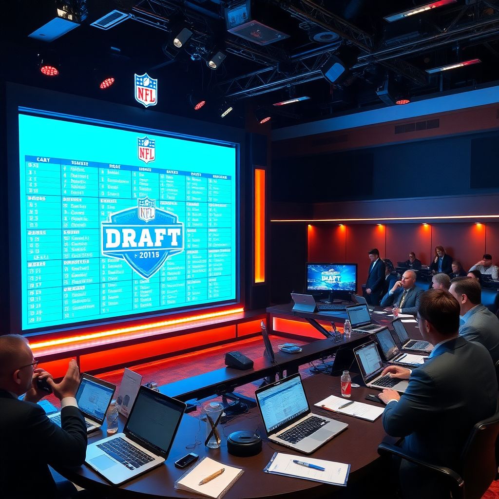 Inside draft day: how Nfl teams build their big boards and make picks