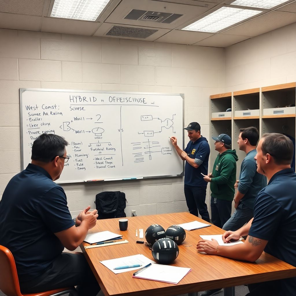 Play calling in the Nfl: comparing offensive philosophies and strategic trends