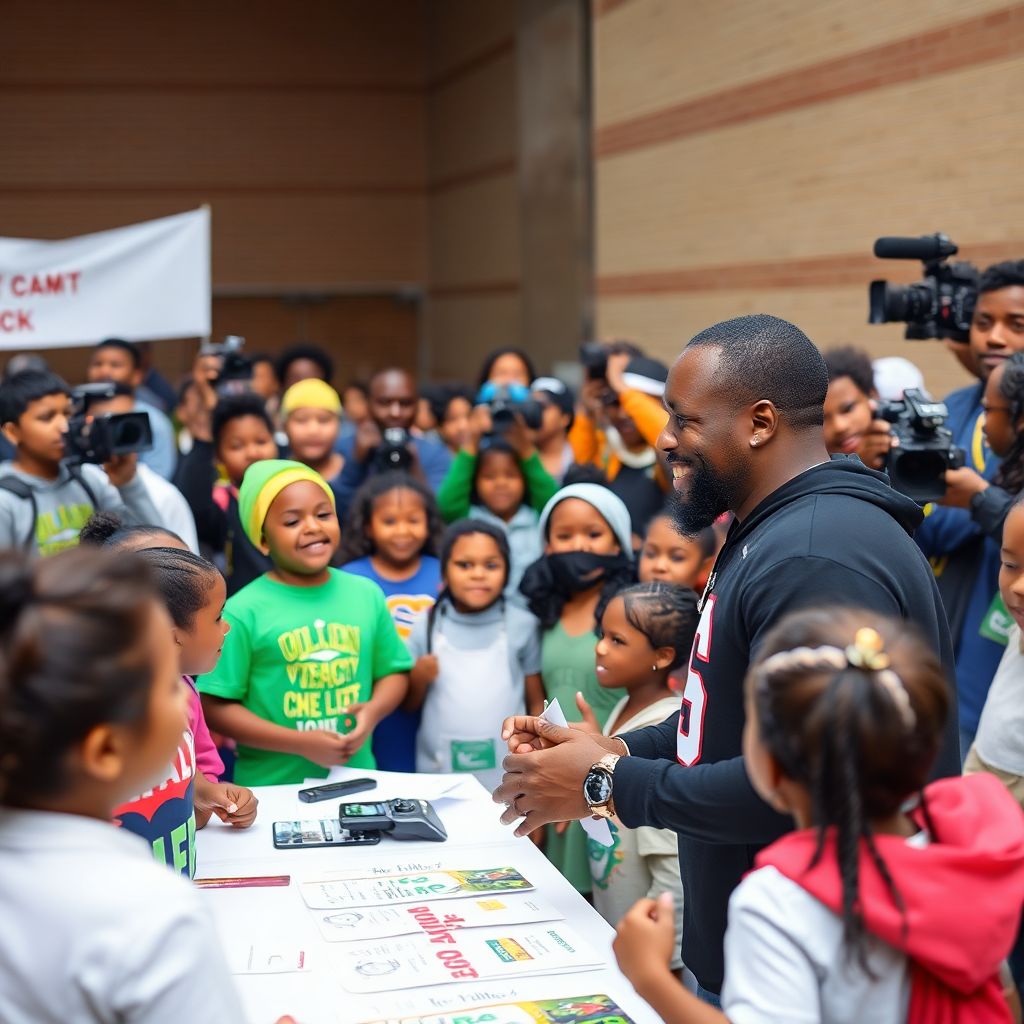 Nfl players off the field: using their platform for social impact and charity