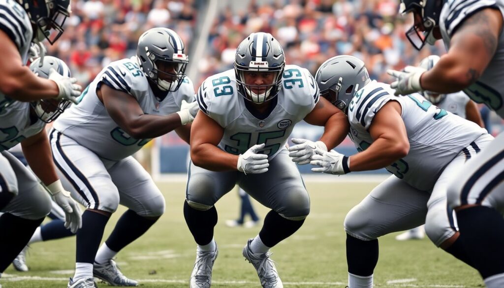 Unsung Heroes: The Importance of Offensive Linemen in Modern Offenses - иллюстрация