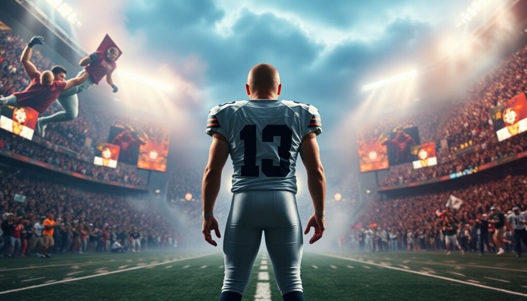 How College Football Rivalries Shape NFL Draft Stock - иллюстрация