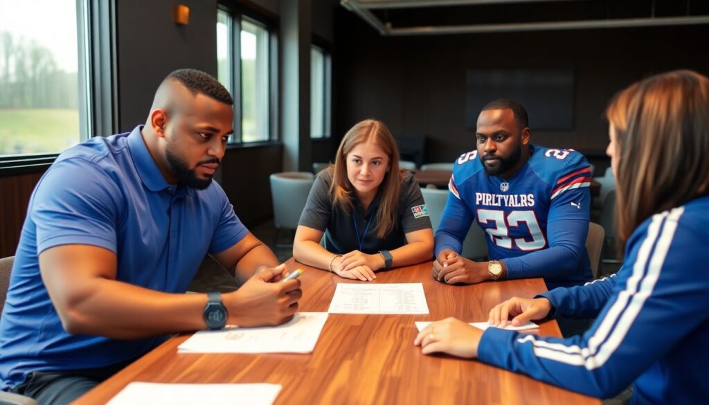 Off the Field Philanthropy: NFL Players Making a Difference in Their Communities - иллюстрация